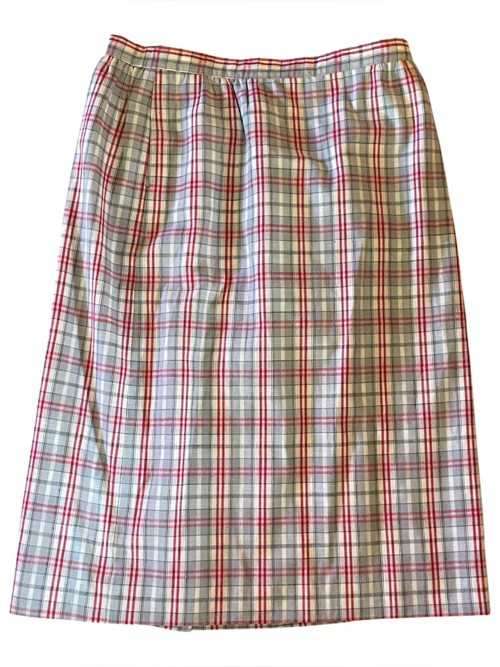 Vintage Pendleton Country Sophisticates Plaid Shirt Size 14W Poly, Silk, Rayon